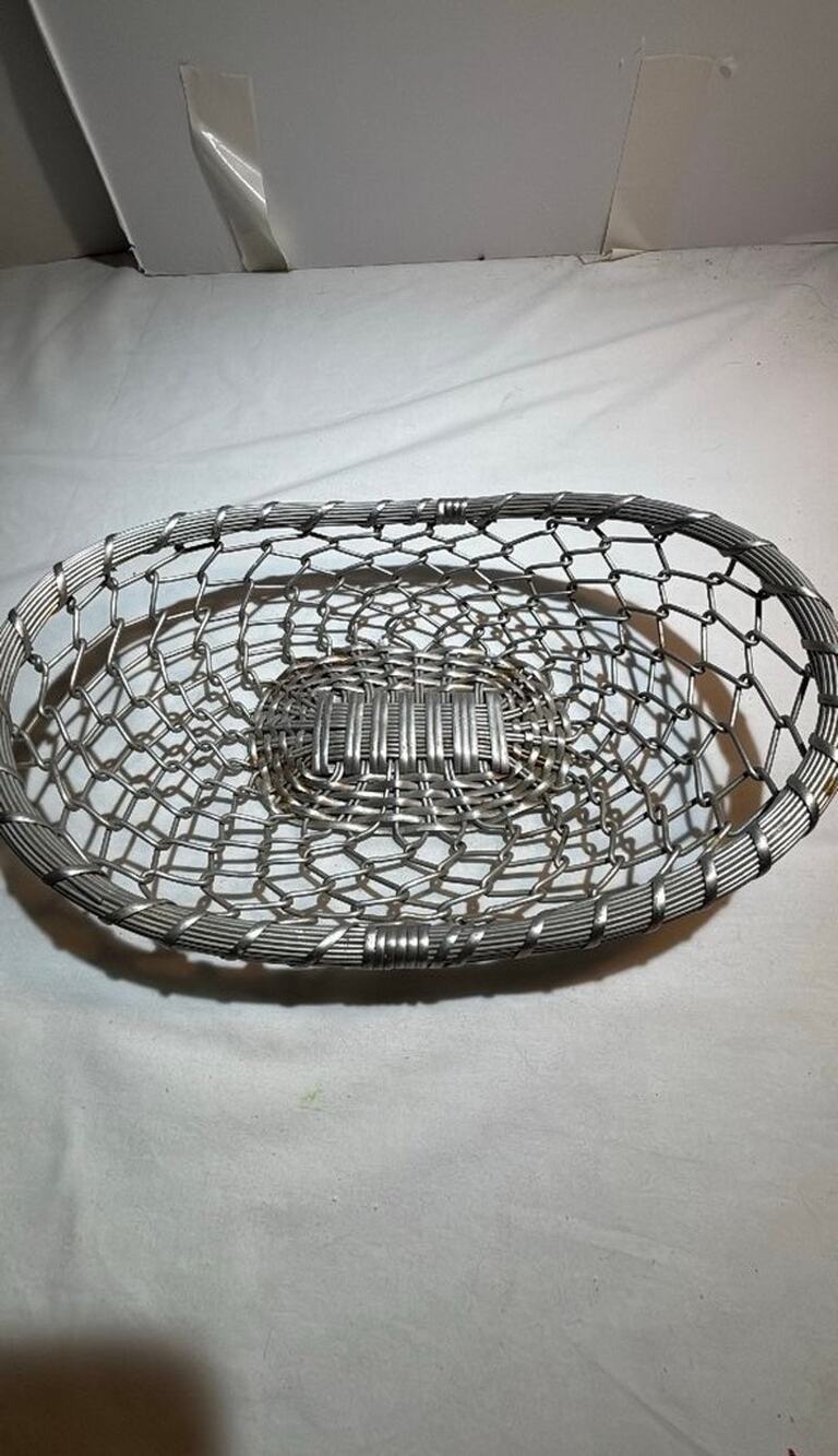 Vintage Kmart Aluminum Wire Basket